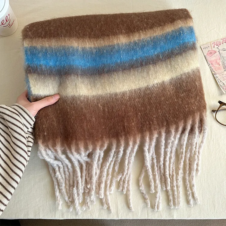 Yalu Preferred Knit Scarves Unisex-2