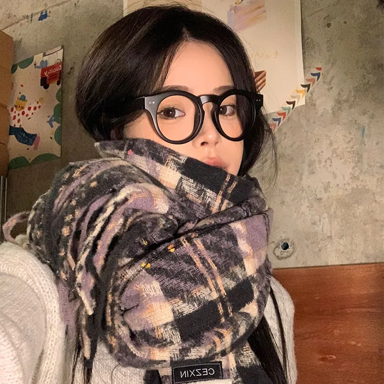 Yalu Preferred Knit Scarves Unisex-2