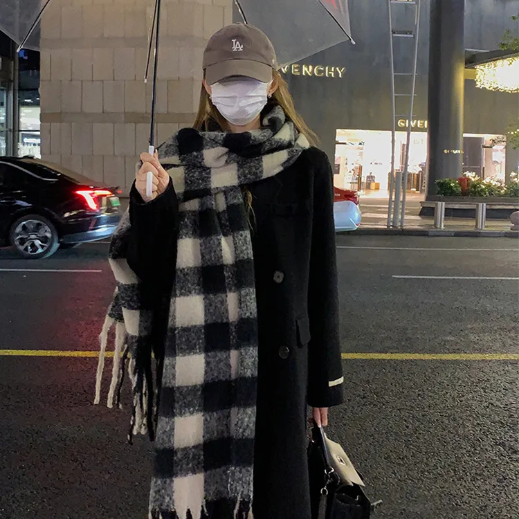 Yalu Preferred Knit Scarves Unisex-4