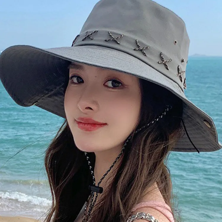 Yalu Preferred Polyester Bucket Hats Unisex-8