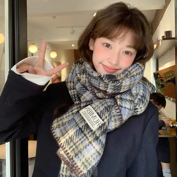 Yalu Preferred Knit Scarves Unisex-3