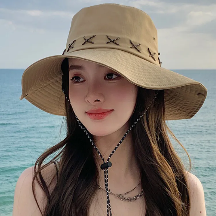 Yalu Preferred Polyester Bucket Hats Unisex-19