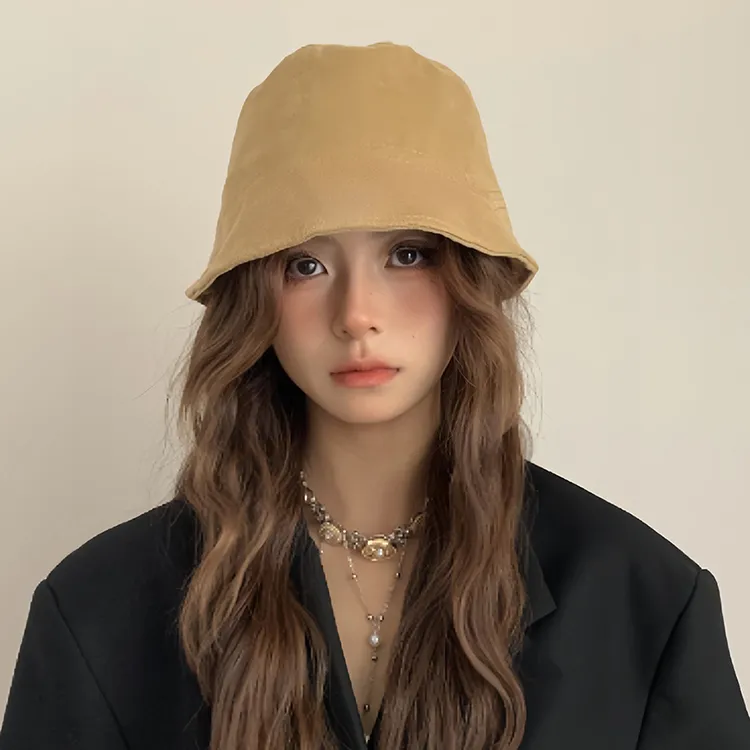 Yalu Preferred Polyester Bucket Hats Unisex-11