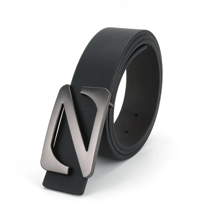 Yalu Preferred Cow Split Leather Belts Unisex 3.8CM-4