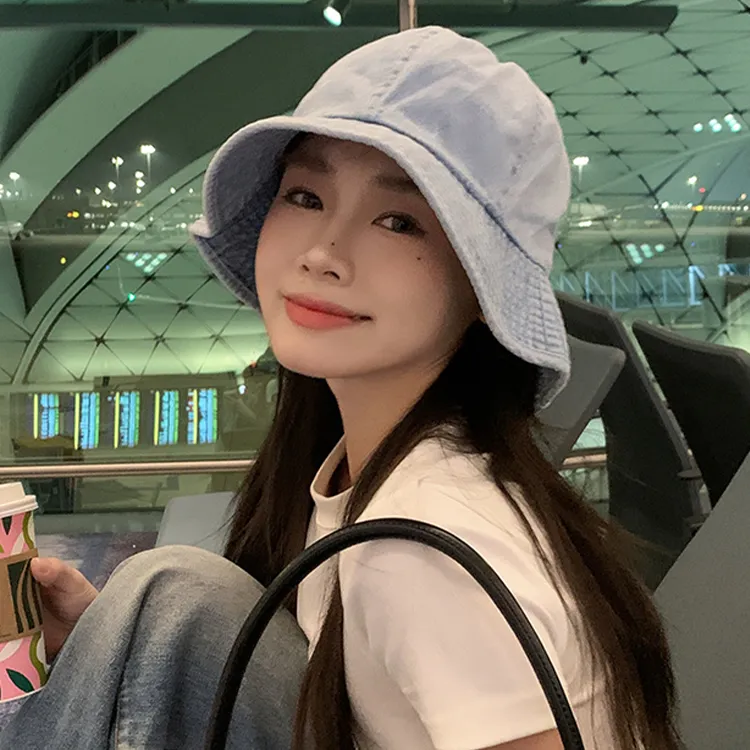 Yalu Preferred Polyester Bucket Hats Unisex-11