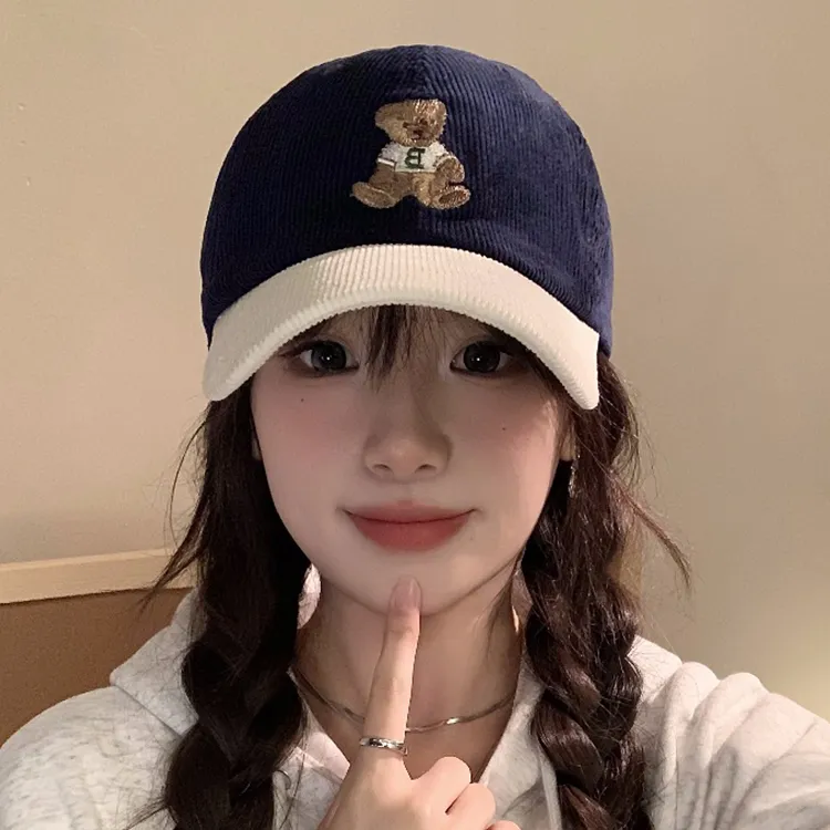 Yalu Preferred Corduroy Baseball Caps Unisex-8