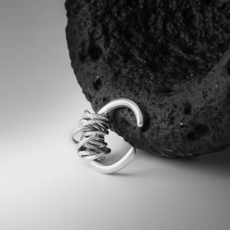 INJOYLIFE Stainless Steel Rings Unisex-2