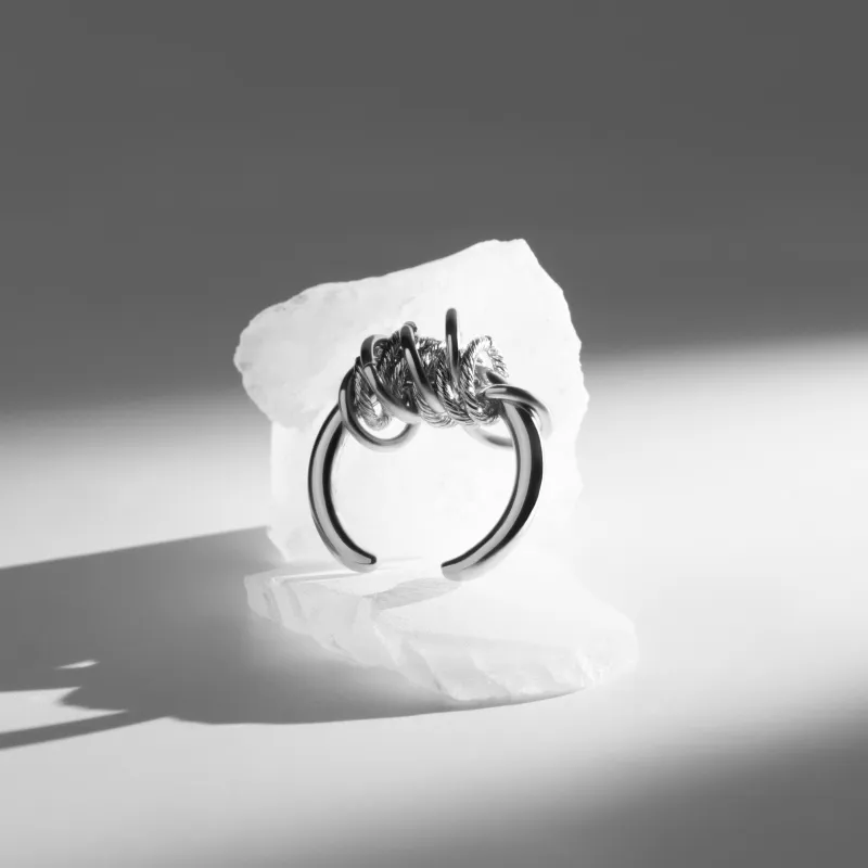 INJOYLIFE Stainless Steel Rings Unisex-3