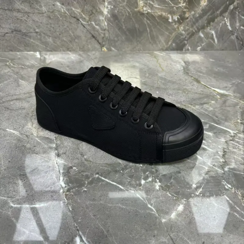 Mo Xu Non slip Lightweight Low Top Skateboard Shoes Men's Black-4