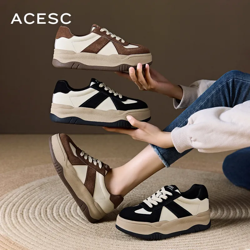 ACESC Low Top Skateboard Shoes Women's-12