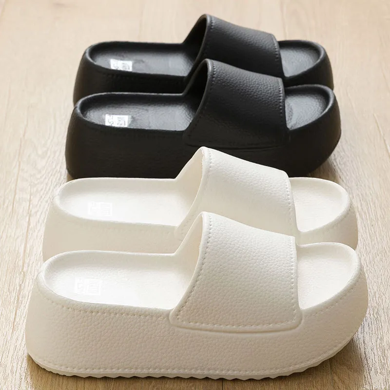 ECAC Minimalist Style Summer EVA Home Platform Slip Resistant Squashy And Bouncy Feeling, Slippers-1