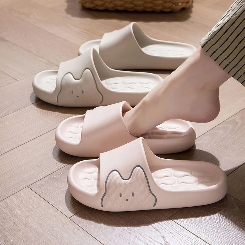 ECAC Men's Summer Indoor Home Slippers, Eva Slip Resistant Bathroom Bathing Slippers For Women's-7