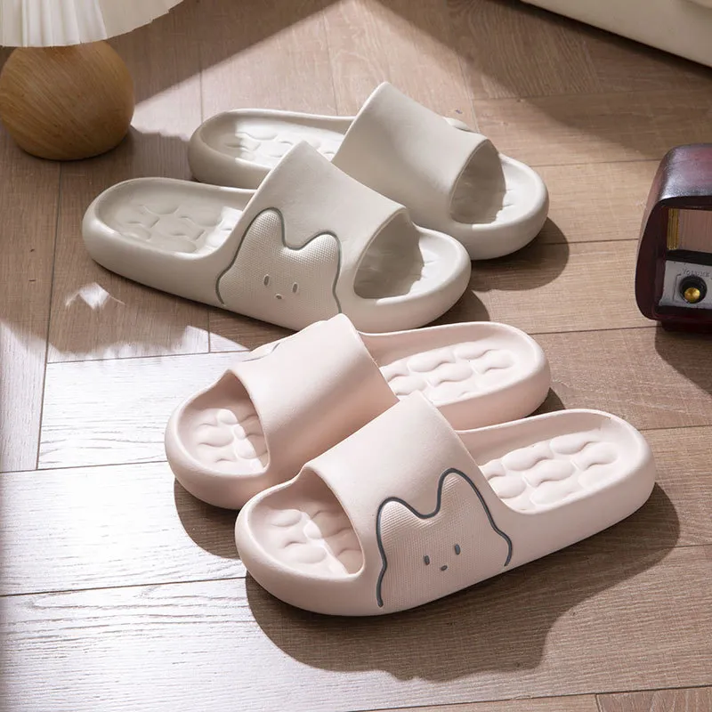 ECAC Men's Summer Indoor Home Slippers, Eva Slip Resistant Bathroom Bathing Slippers For Women's-10