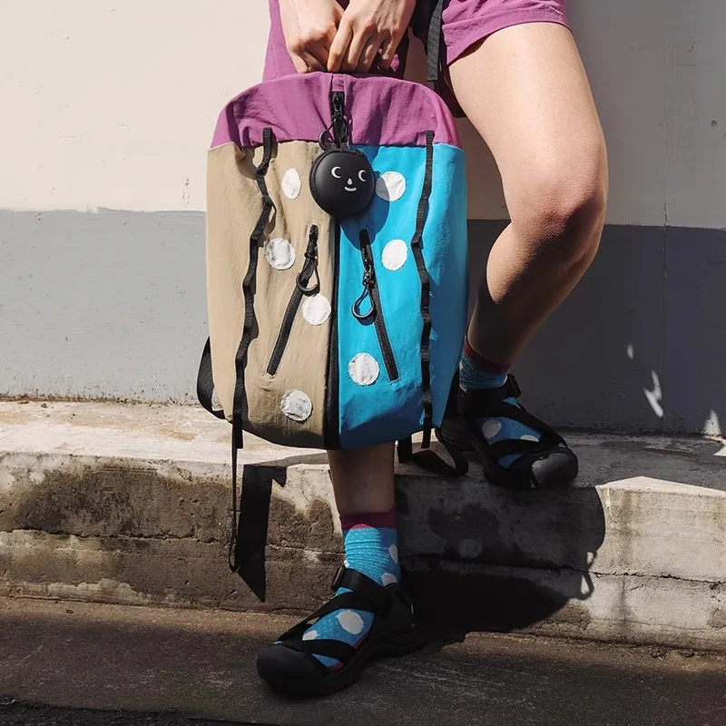 TYAKASHA Polyamide Backpack Large Size Unisex Multicolor-3