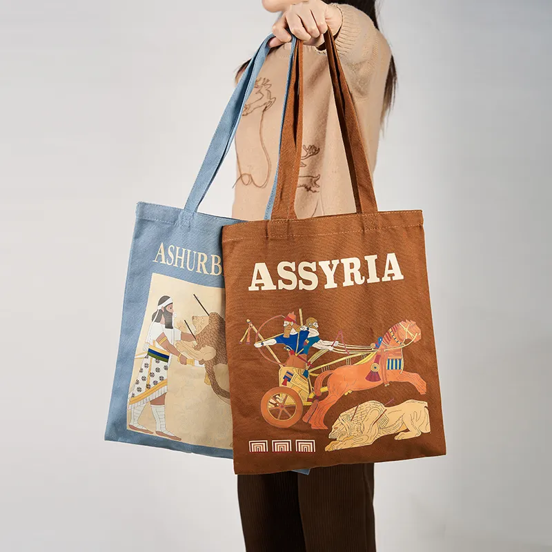 The British Museum Fabric Shoulder Bag Regular Unisex Multicolor-4