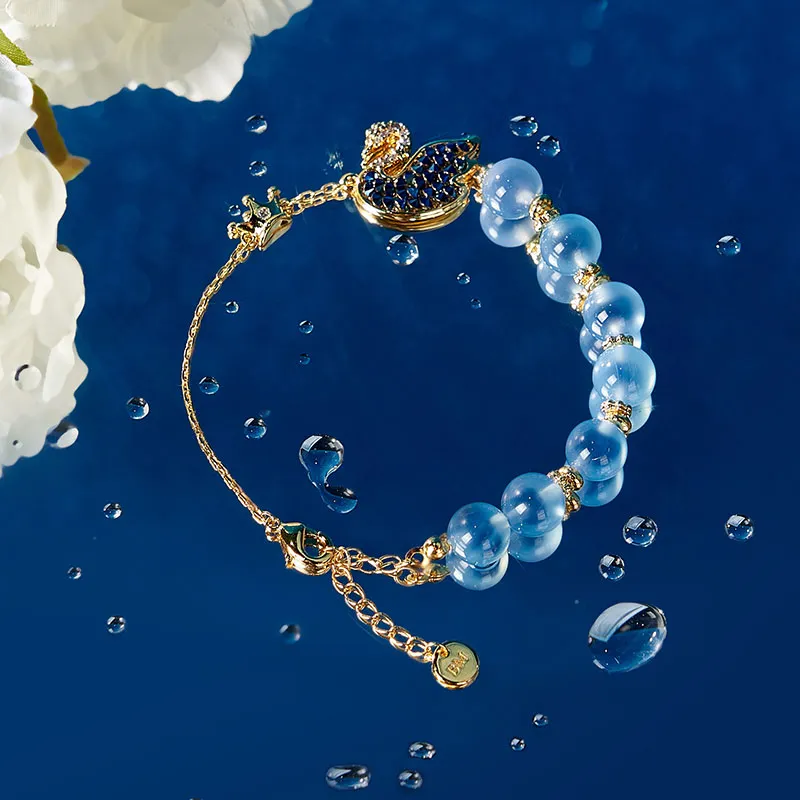 The British Museum Natural Agate Bracelets Women's-3