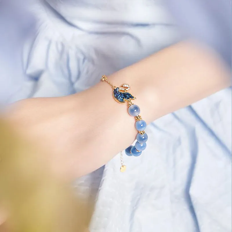 The British Museum Natural Agate Bracelets Women's-1