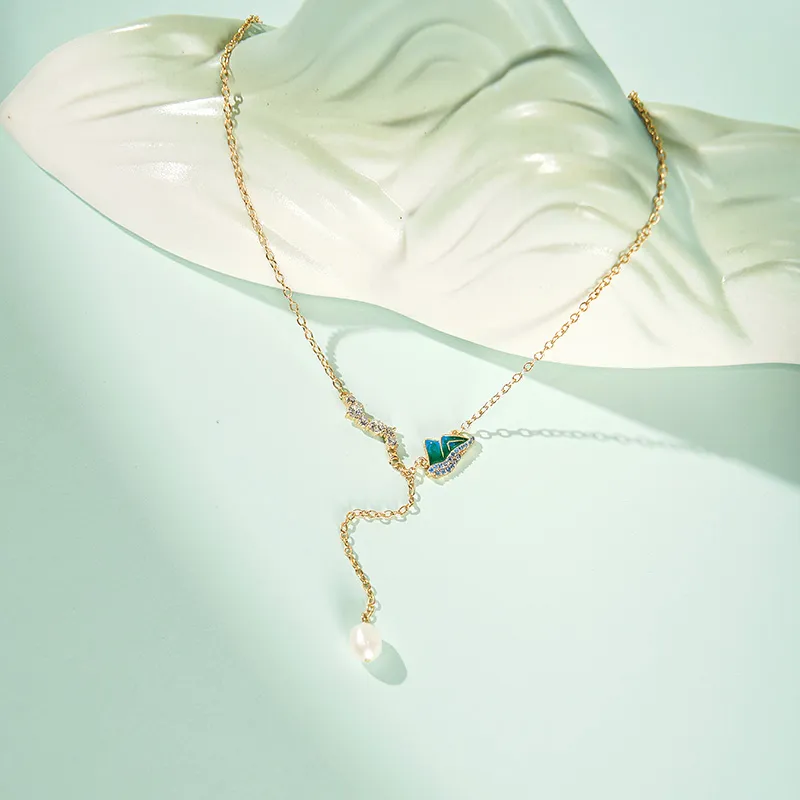 The British Museum Gold Plated Copper Necklaces Women's-4