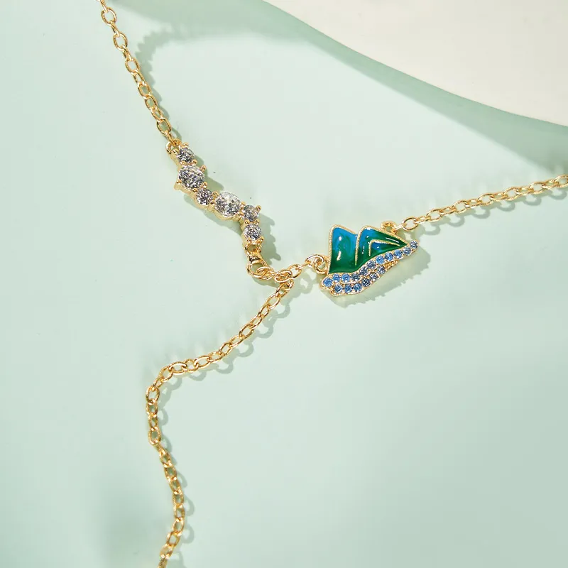 The British Museum Gold Plated Copper Necklaces Women's-5