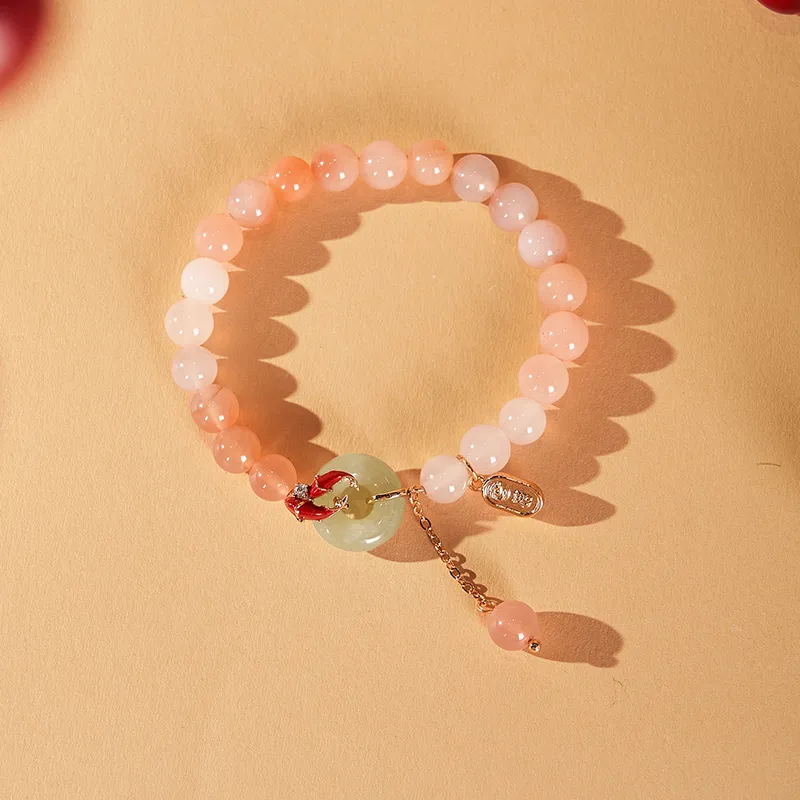 The British Museum Hetian Jade Bracelets Pale Greenish White Jade Women's-4