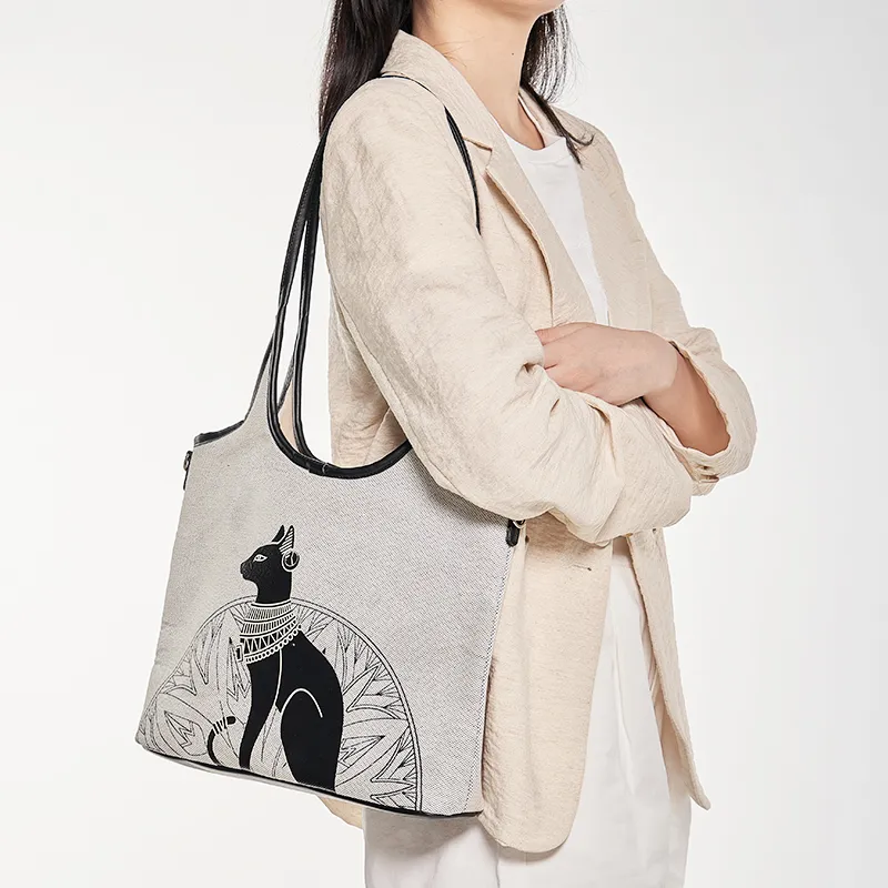 The British Museum Fabric Tote Bag Shoulder Bag Regular Women's-3