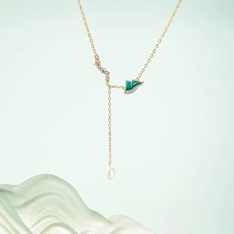 The British Museum Gold Plated Copper Necklaces Women's-3