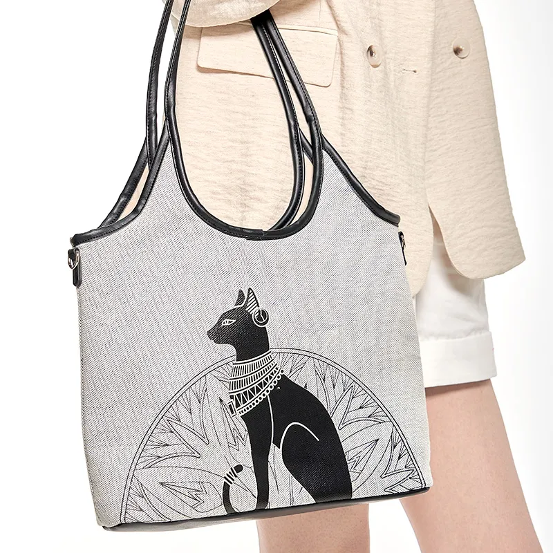 The British Museum Fabric Tote Bag Shoulder Bag Regular Women's-4