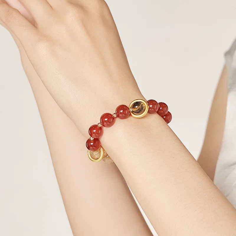 The British Museum Agate Bracelets Unisex-2