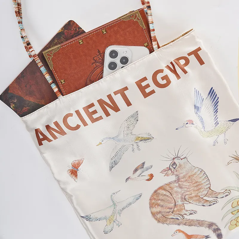 The British Museum Fabric Shoulder Bag Women's Multicolor-4