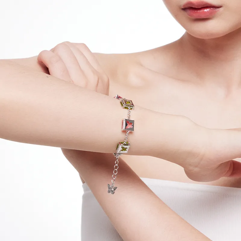 STUGAZI White Gold Plated Copper Bracelets Unisex-2