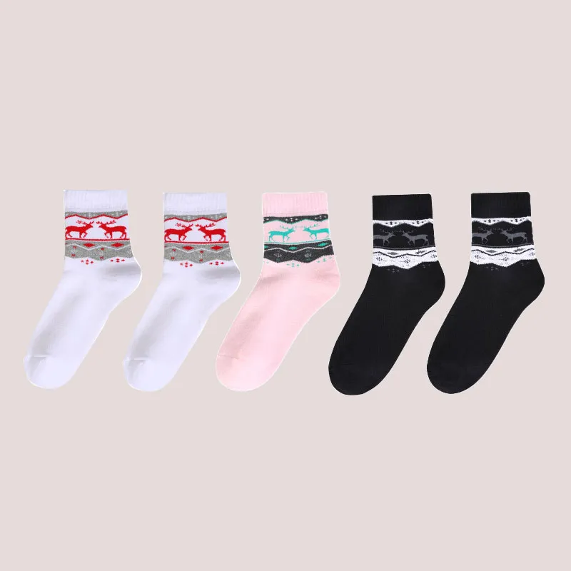 Lanza Mid Calf Socks Women's 5 Pack-7