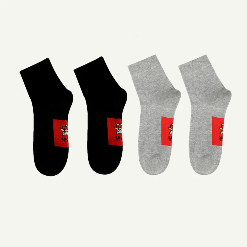 Lanza Mid Calf Socks Men's 4 Pack-9