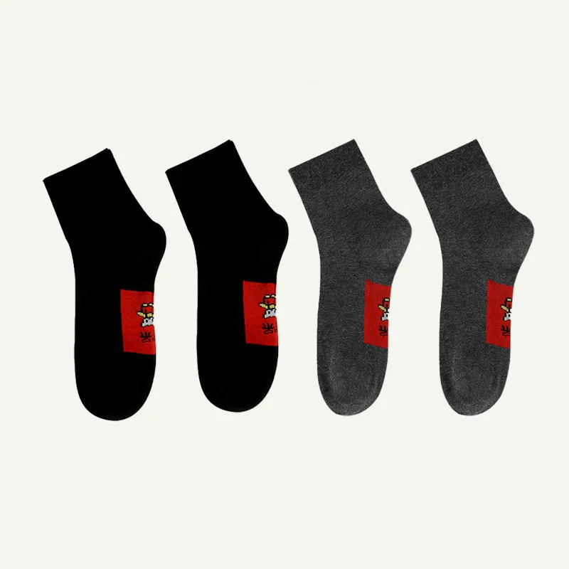 Lanza Mid Calf Socks Men's 4 Pack-7