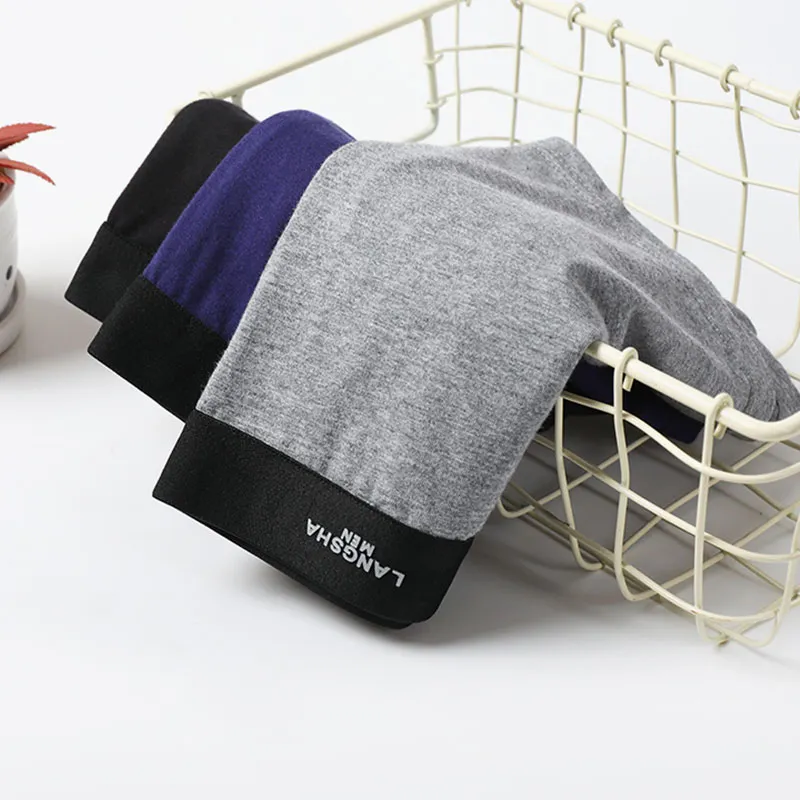 Lanza Underpants Men's 4 Pack Solid Color-3