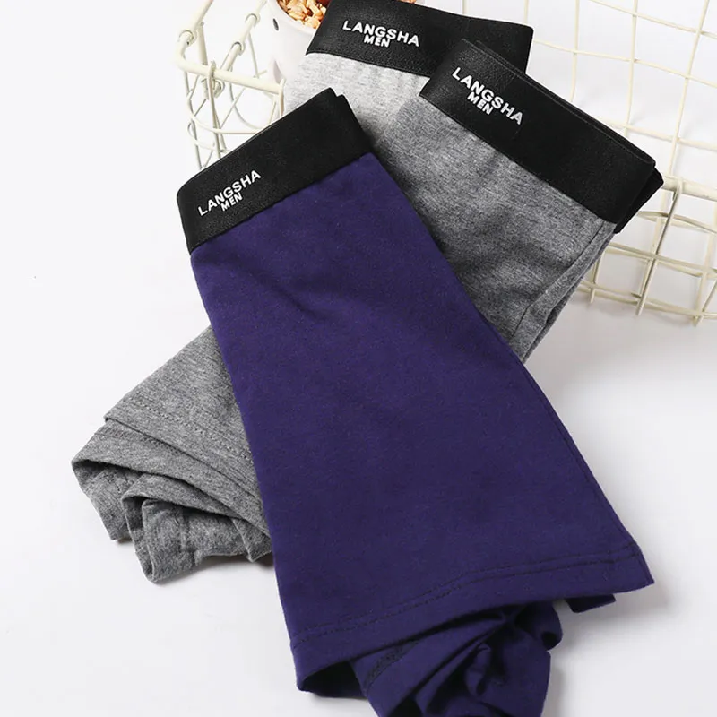 Lanza Underpants Men's 4 Pack Solid Color-2