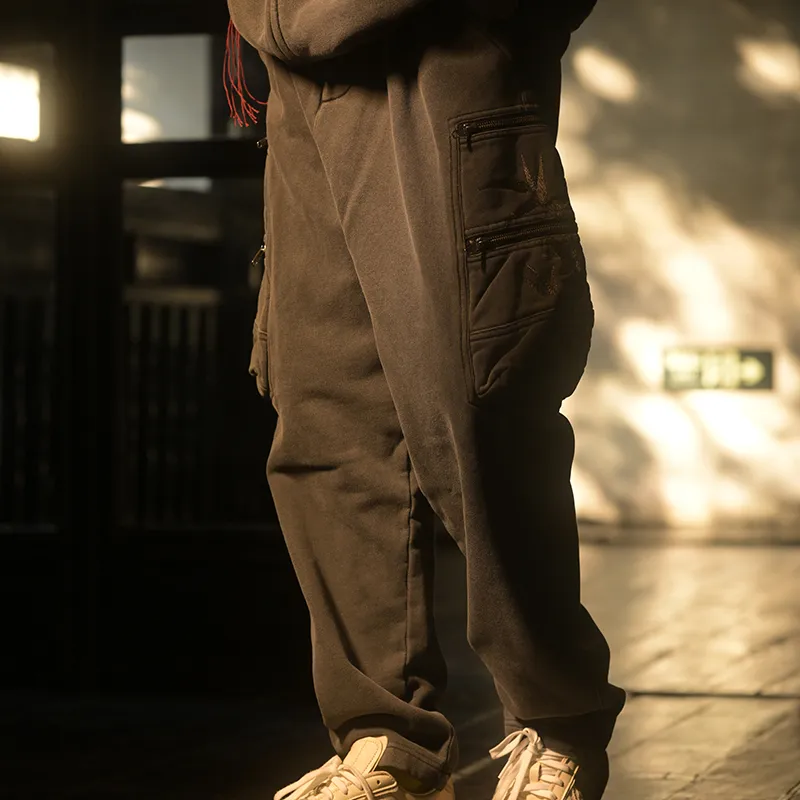 SANSHENGLIUBU Casual Pants Unisex-8