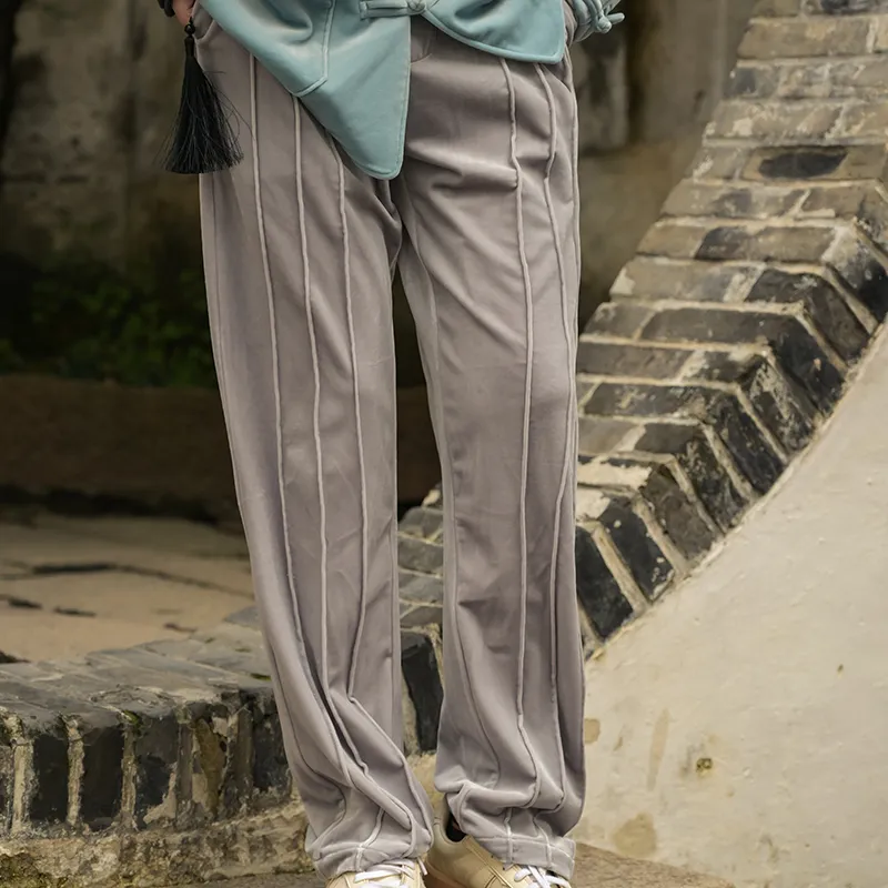 SANSHENGLIUBU Casual Pants Unisex-16