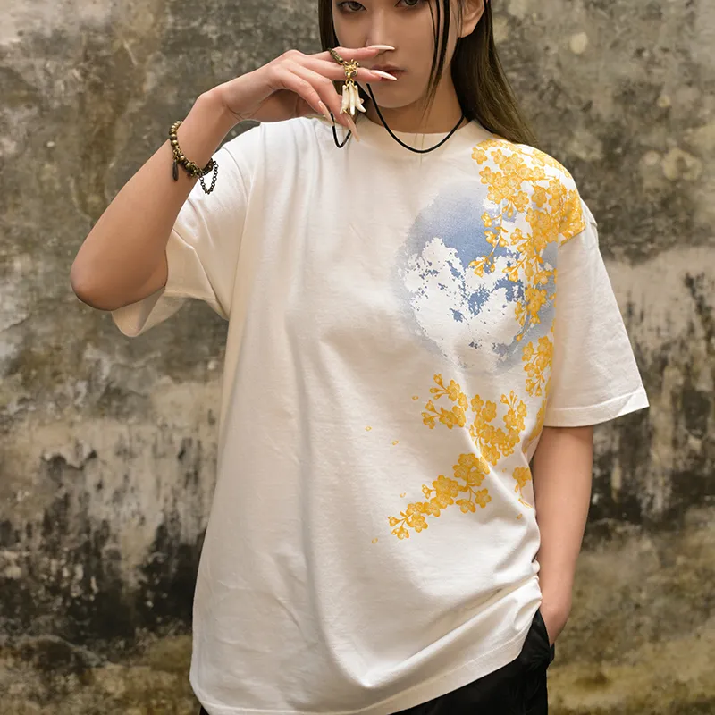SANSHENGLIUBU Short-Sleeved T-Shirts Unisex-3