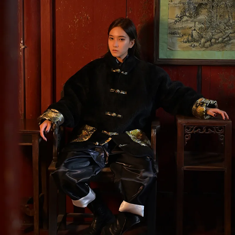 SANSHENGLIUBU Down Jacket Unisex-7