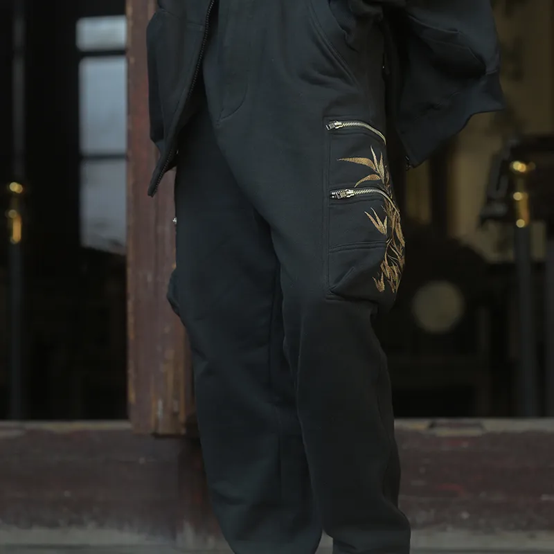 SANSHENGLIUBU Casual Pants Unisex-3