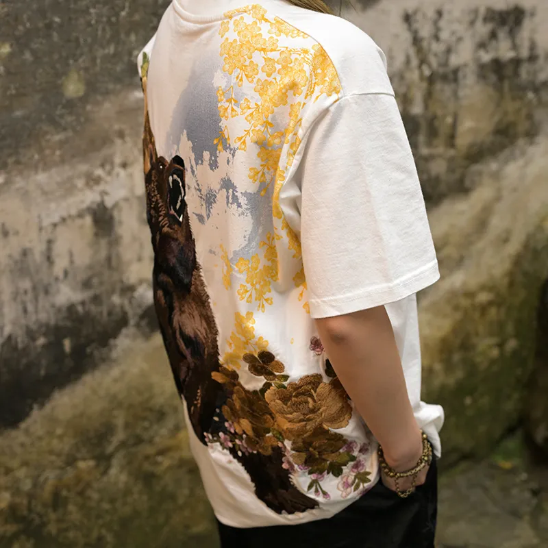 SANSHENGLIUBU Short-Sleeved T-Shirts Unisex-7