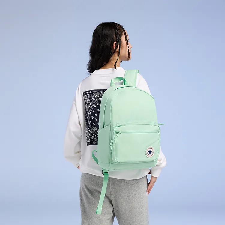 Converse Polyester Backpack Regular Aloe Vera Green-3
