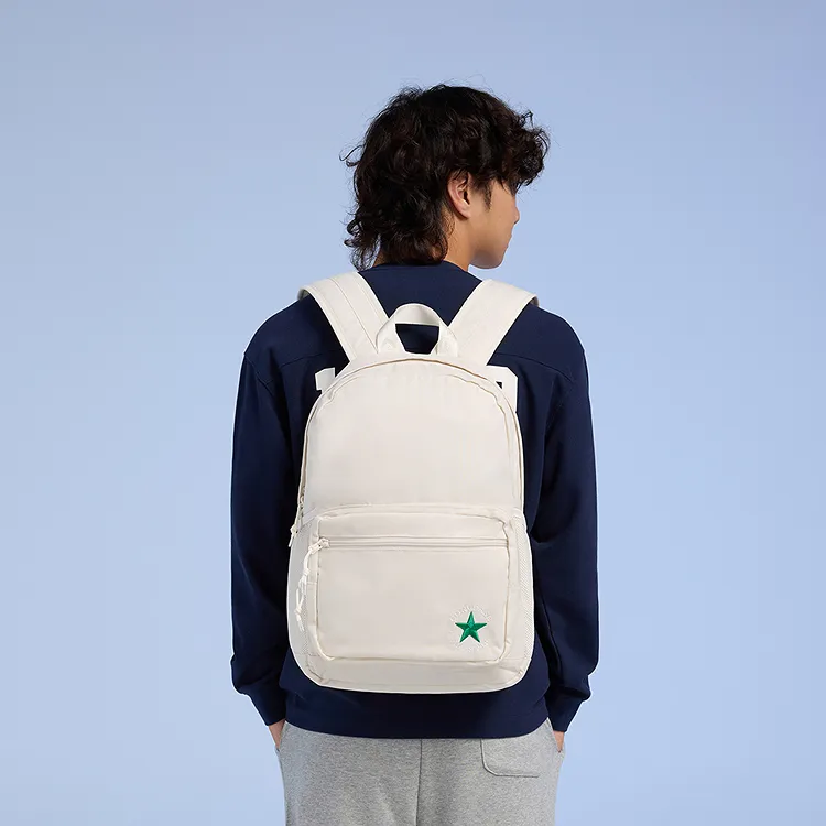 Converse Polyester Backpack Medium Size Feather White-7
