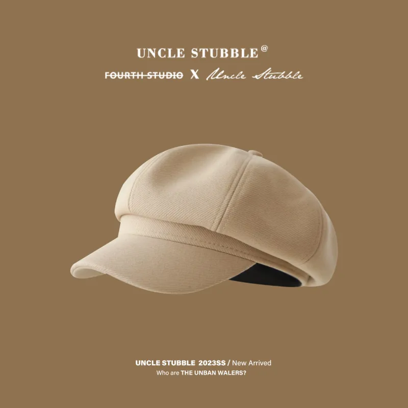 Eight Small Million Viscose Berets Unisex-4
