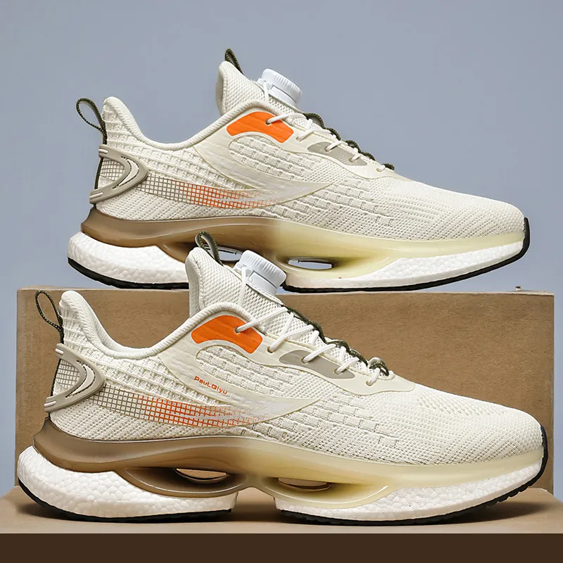 Cushioning Abrasion Resistant Breathable Low Top Essential Casual Shoes For Life Men's-16