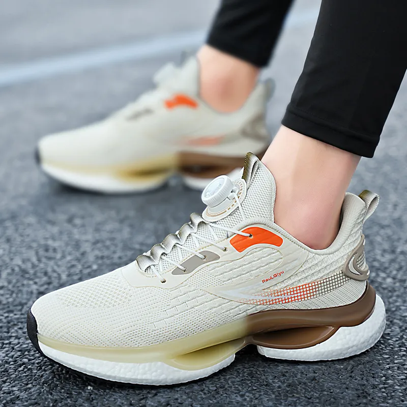 Cushioning Abrasion Resistant Breathable Low Top Essential Casual Shoes For Life Men's-17
