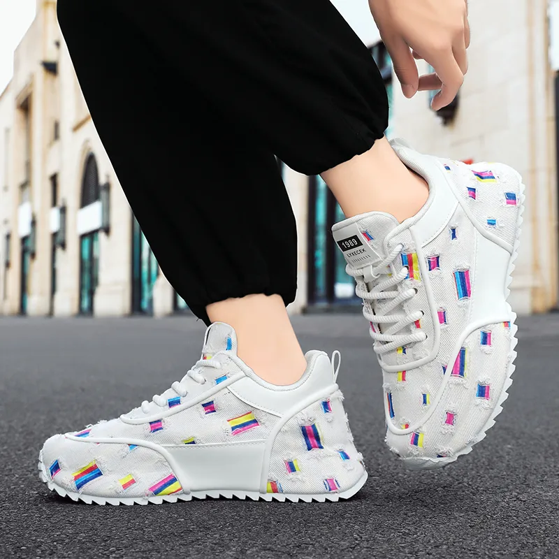 Green Feet Slip Resistant And Abrasion Resistant Coverage Low Top Casual Shoes Men's-4