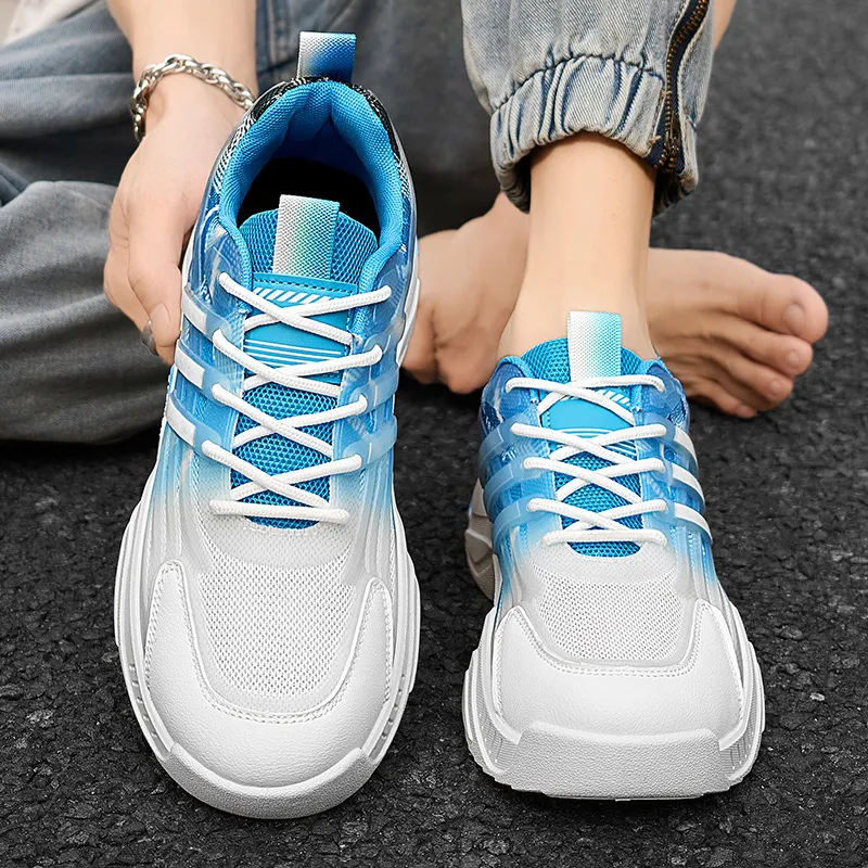 Green Feet Lightweight Anti Slip Low Top Casual Shoes Men's-8