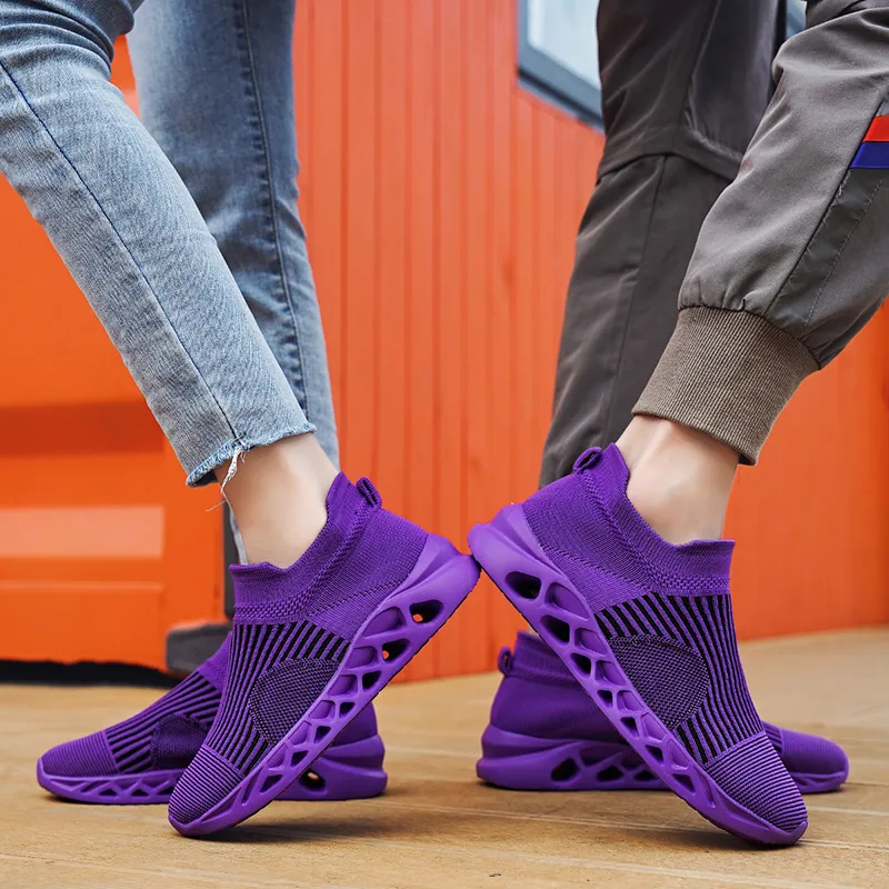 Green Feet Abrasion Resistant Cushioning Mid Top Casual Shoes Unisex-32