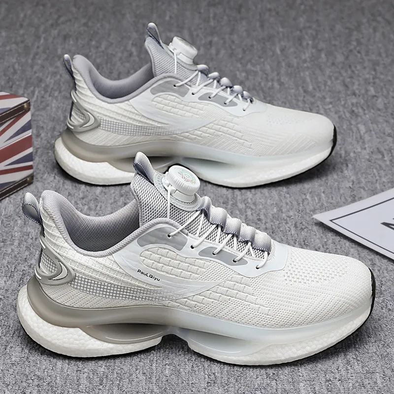 Cushioning Abrasion Resistant Breathable Low Top Essential Casual Shoes For Life Men's-5
